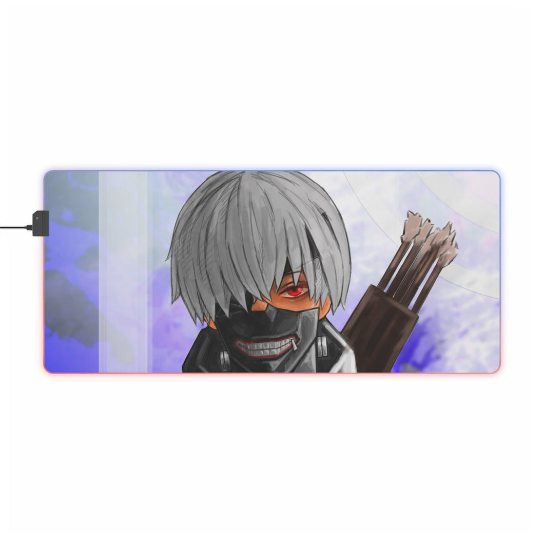 Anime Tokyo Ghoul RGB LED Mouse Pad (Desk Mat)