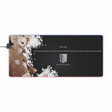 Load image into Gallery viewer, Anime Attack On Titan RGB LED Mouse Pad (Desk Mat)
