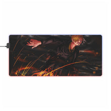 Cargar imagen en el visor de la galería, One Piece Sanji RGB LED Mouse Pad (Desk Mat)
