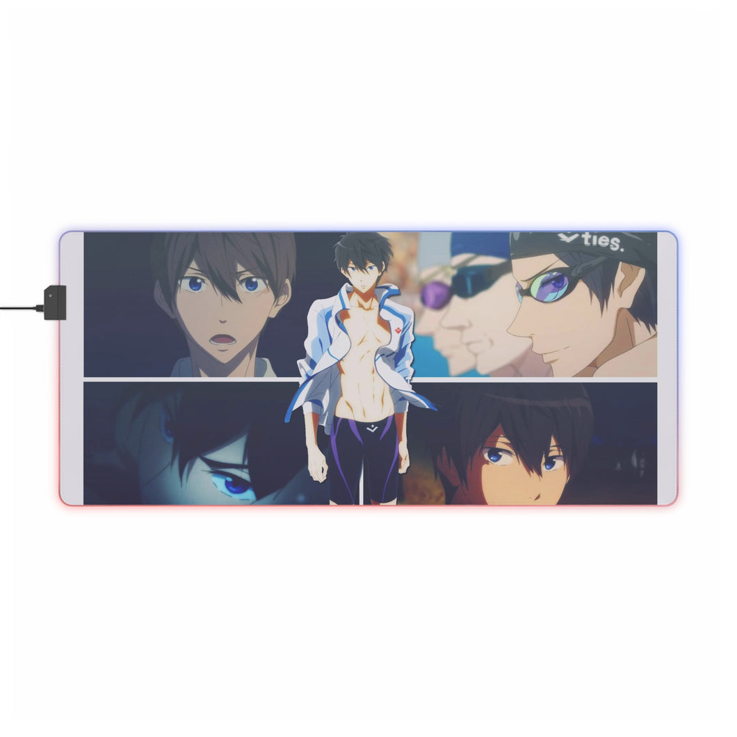 Free! Haruka Nanase RGB LED Mouse Pad (Desk Mat)