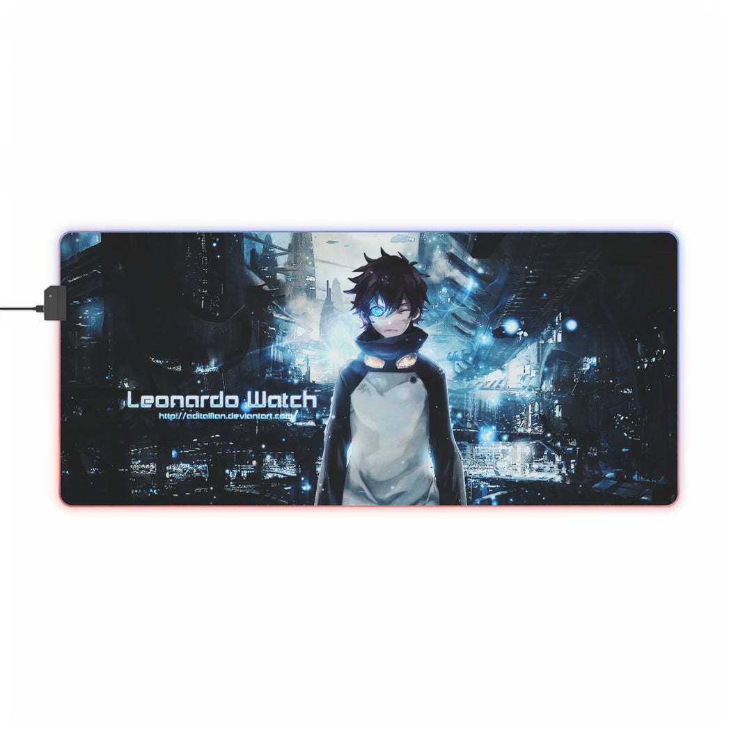 Blood Blockade Battlefront Leonardo Watch RGB LED Mouse Pad (Desk Mat)