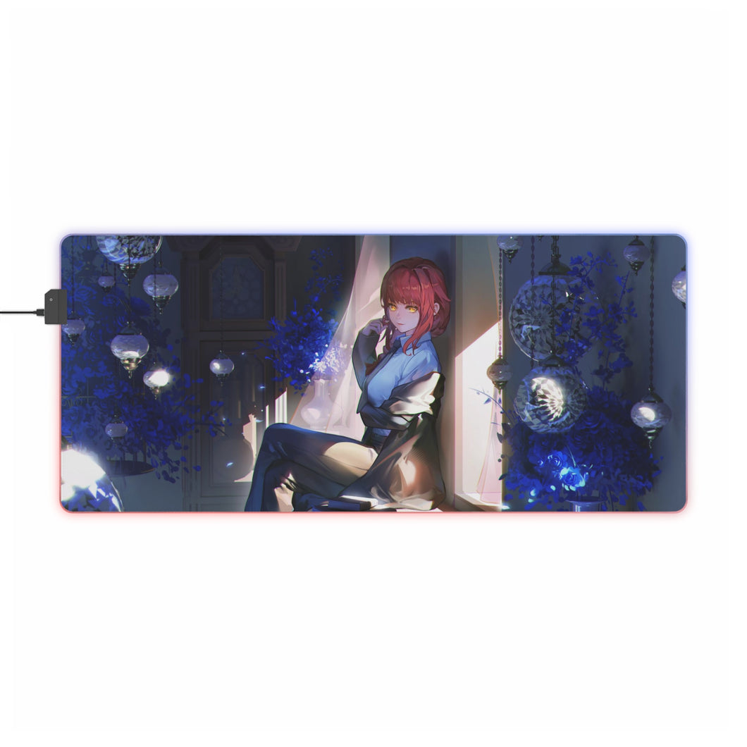 Anime Chainsaw Man RGB LED Mouse Pad (Desk Mat)