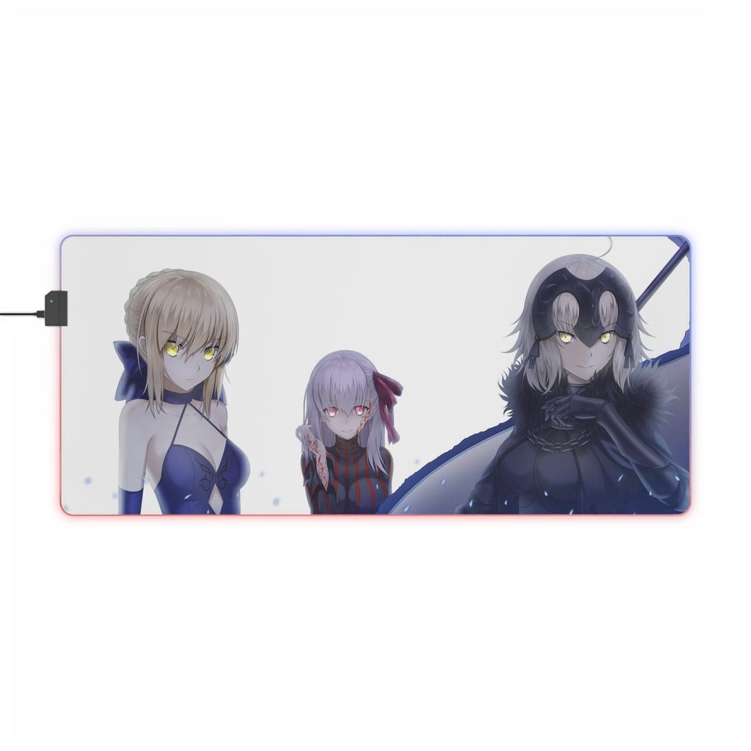 Fate/Grand Order Saber, Saber Alter RGB LED Mouse Pad (Desk Mat)