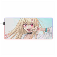 Charger l&#39;image dans la galerie, Tapis de souris LED RVB My Dress-Up Darling Marin Kitagawa (tapis de bureau)
