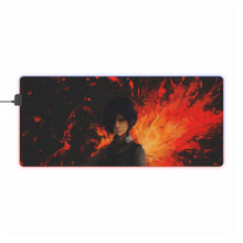 Cargar imagen en el visor de la galería, Tokyo Ghoul Touka Kirishima RGB LED Mouse Pad (Desk Mat)
