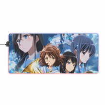 Load image into Gallery viewer, Sound! Euphonium Kumiko Oumae, Reina Kousaka, Hazuki Katou, Sapphire Kawashima, Asuka Tanaka RGB LED Mouse Pad (Desk Mat)
