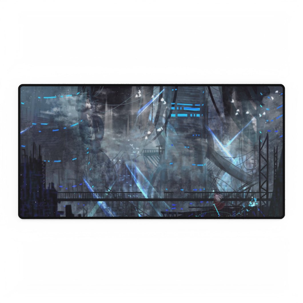 Anime Post Apocalyptic Mouse Pad (Desk Mat)