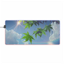 Charger l&#39;image dans la galerie, Tapis de souris LED RVB The Garden Of Words (tapis de bureau)
