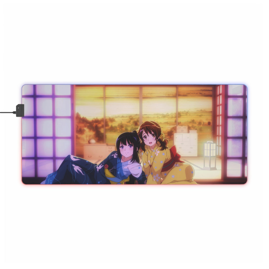 Sound! Euphonium Kumiko Oumae, Reina Kousaka RGB LED Mouse Pad (Desk Mat)