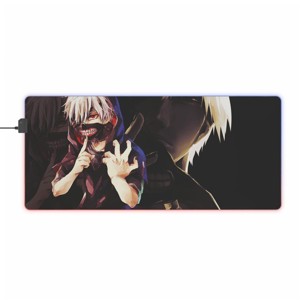 Tapis de souris LED RGB Anime Tokyo Ghoul (tapis de bureau)