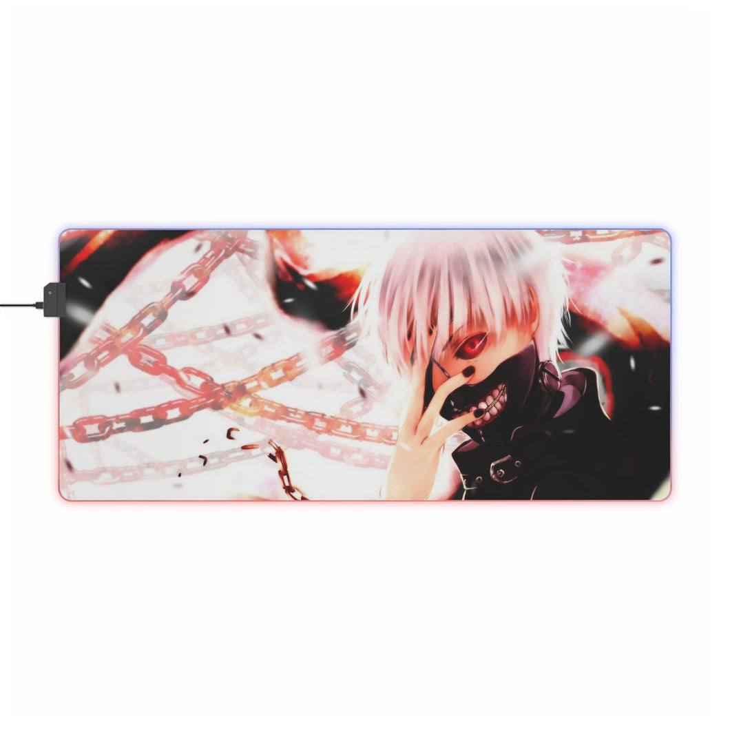 Ken Kaneki RGB LED Mouse Pad (Desk Mat)