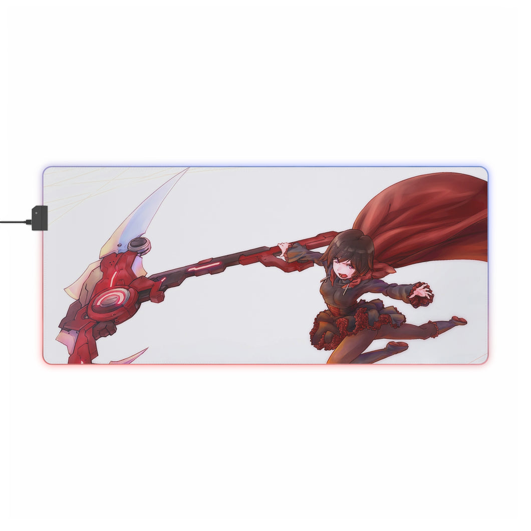 Tapis de souris LED RGB Anime RWBY (tapis de bureau)