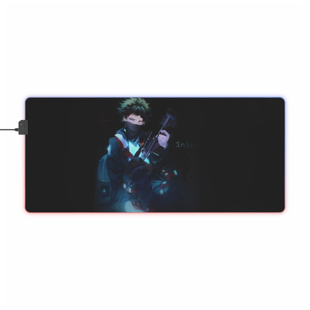 My Hero Academia Izuku Midoriya RGB LED Mouse Pad (Desk Mat)