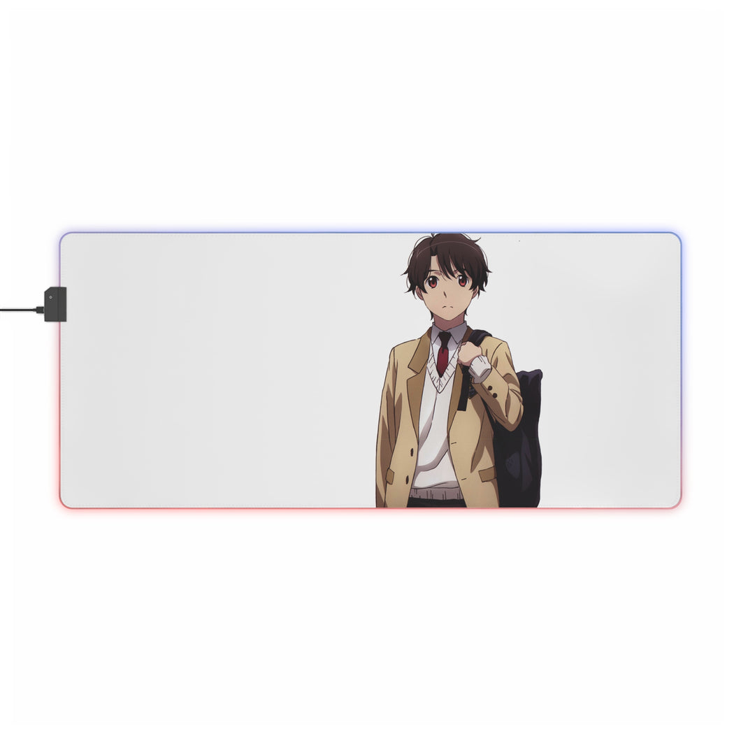 Tapis de souris LED RVB Aldnoah.Zero (tapis de bureau)