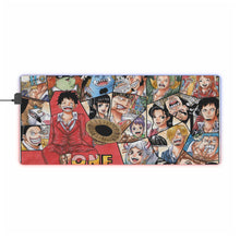 Charger l&#39;image dans la galerie, Tapis de souris LED RVB One Piece Monkey D. Luffy, Roronoa Zoro, Sanji, Nico Robin, Tony Tony Chopper (tapis de bureau)
