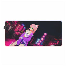 Load image into Gallery viewer, Kawaii Zero Two in The City RGB LED Mouse Pad (Desk Mat)
