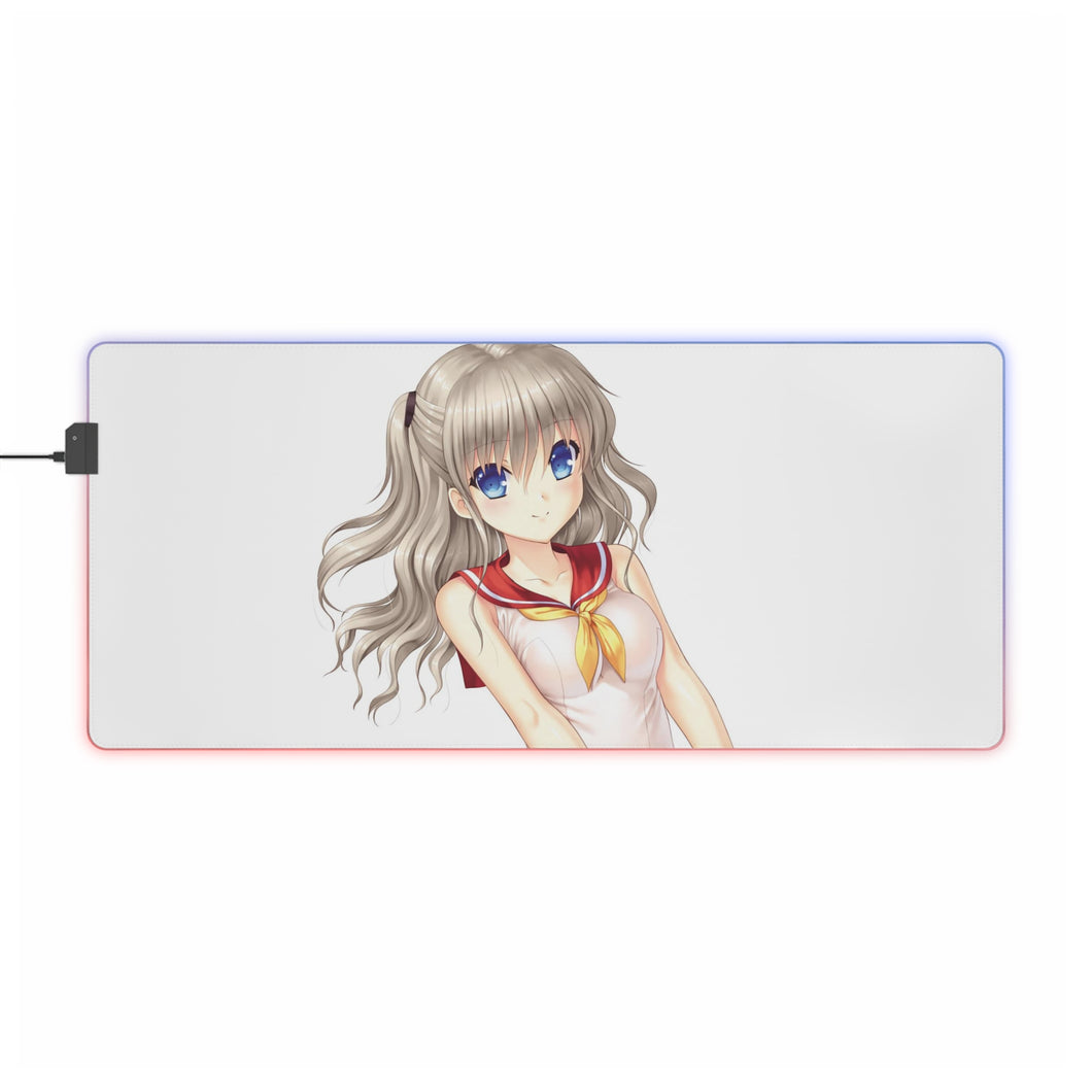 Tapis de souris LED RVB Charlotte Nao Tomori (tapis de bureau)