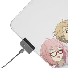 Load image into Gallery viewer, Beyond The Boundary RGB LED Mouse Pad (Desk Mat)
