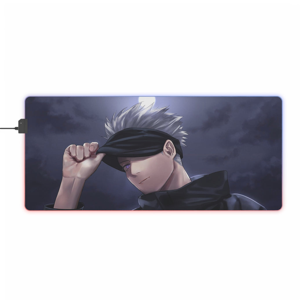 Tapis de souris LED RVB Jujutsu Kaisen (tapis de bureau)