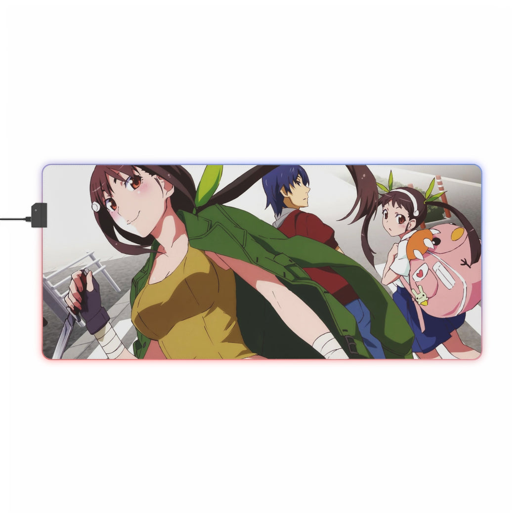 Tapis de souris LED RVB Monogatari (série) (tapis de bureau)