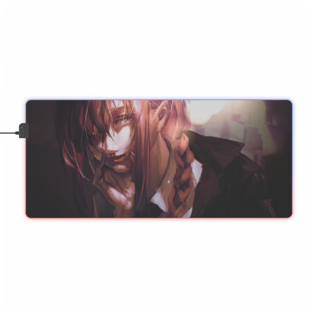 Anime Chainsaw Man RGB LED Mouse Pad (Desk Mat)