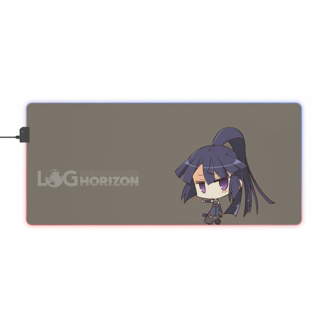 Tapis de souris LED RGB Log Horizon Akatsuki (tapis de bureau)