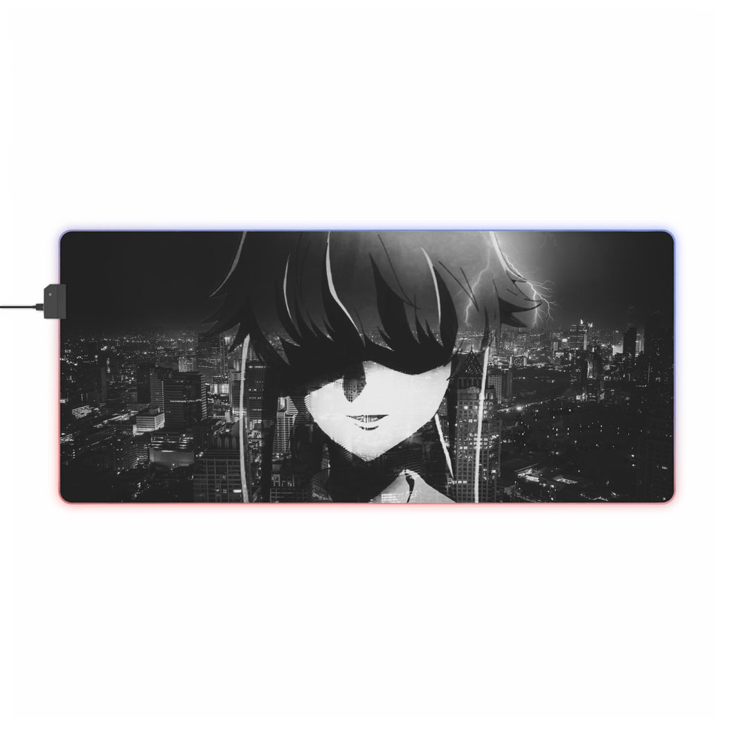 Tapis de souris LED RVB Gasai Yuno wallapaper (tapis de bureau)