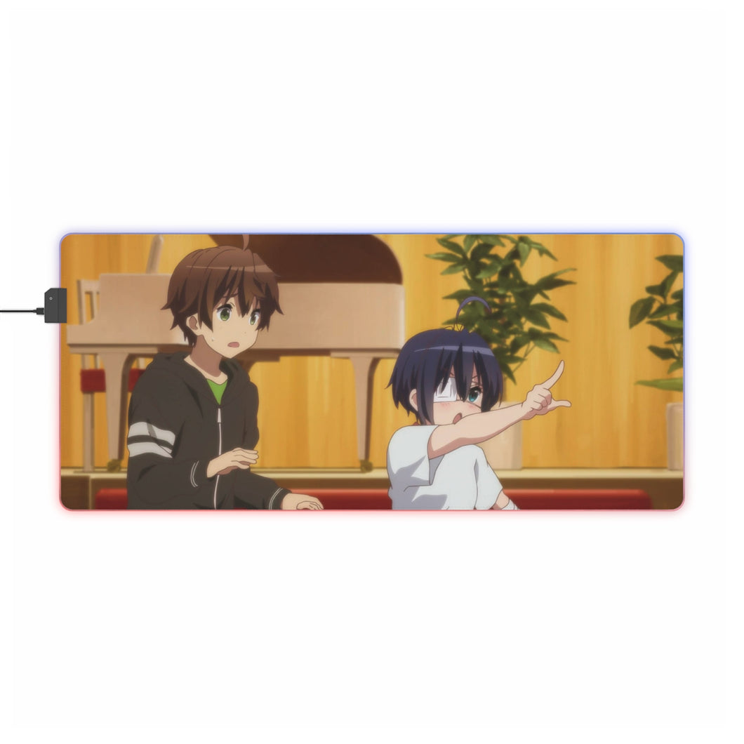 Love, Chunibyo & Other Delusions Rikka Takanashi RGB LED Mouse Pad (Desk Mat)