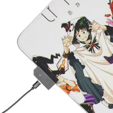 Load image into Gallery viewer, My Hero Academia Izuku Midoriya, Katsuki Bakugou, Tenya Iida RGB LED Mouse Pad (Desk Mat)
