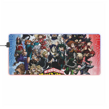 Cargar imagen en el visor de la galería, My Hero Academia Izuku Midoriya, Katsuki Bakugou, Ochako Uraraka, Tsuyu Asui RGB LED Mouse Pad (alfombra de escritorio)
