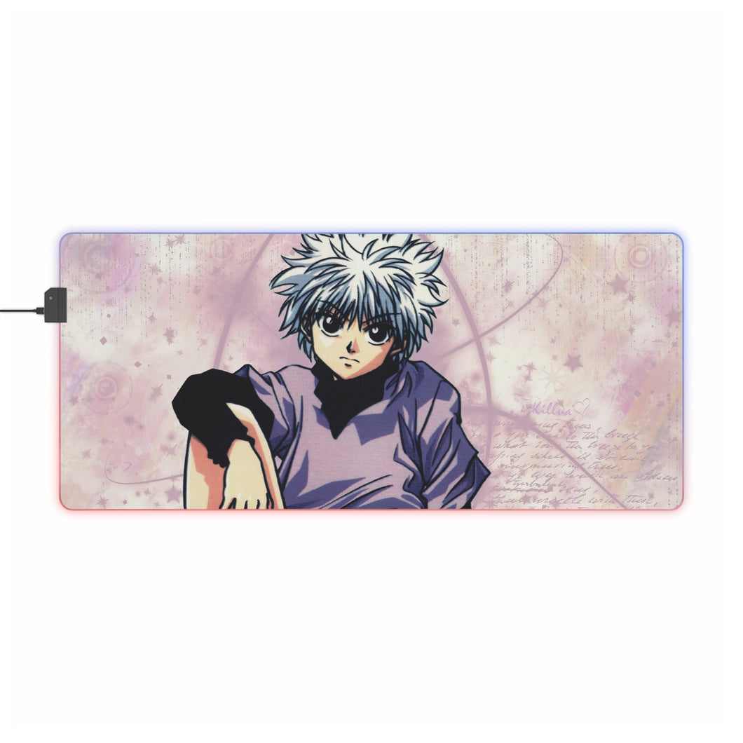 Hunter x Hunter Killua Zoldyck RGB LED Mouse Pad (Desk Mat)