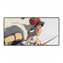 Load image into Gallery viewer, Anime Princess Mononoke Mouse Pad (Desk Mat)
