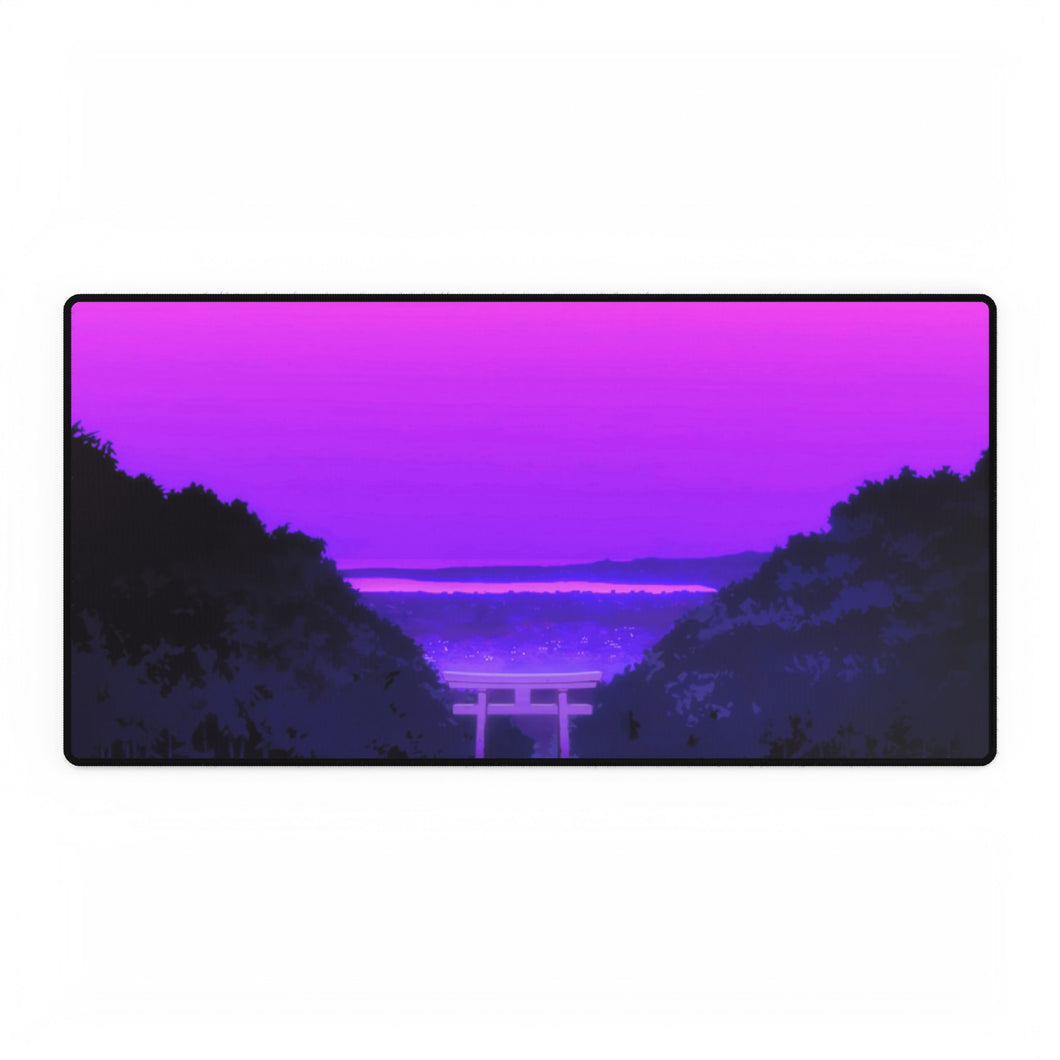 Night Torii Mouse Pad (Desk Mat)