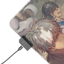 Load image into Gallery viewer, Gintama Gintoki Sakata, Kagura, Shimura Shinpachi, Toushirou Hijikata, Okita Sougo RGB LED Mouse Pad (Desk Mat)
