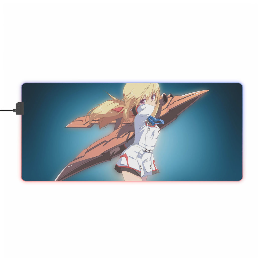 Tapis de souris LED RGB Infinite Stratos (tapis de bureau)