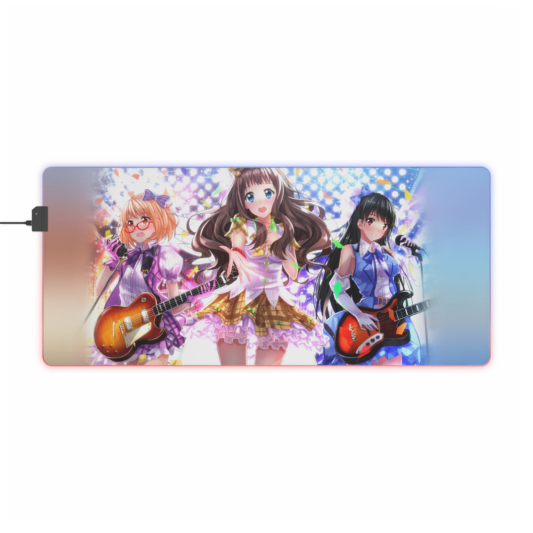 Beyond The Boundary RGB LED Mouse Pad (Desk Mat)