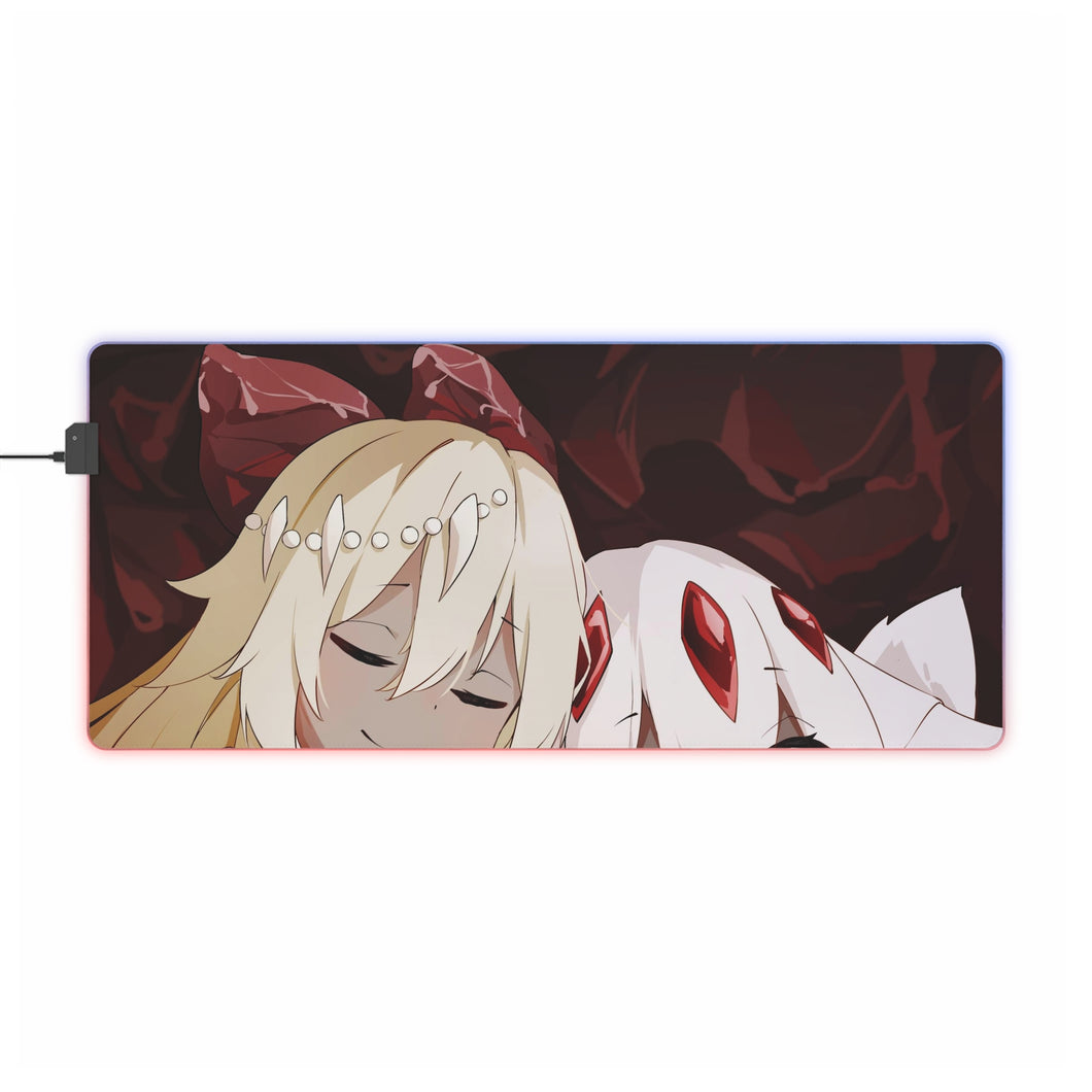 Tapis de souris LED RGB Anime Made In Abyss (tapis de bureau)