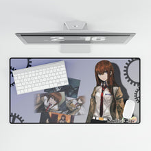 Load image into Gallery viewer, Makise Kurisu Mouse Pad (Desk Mat)
