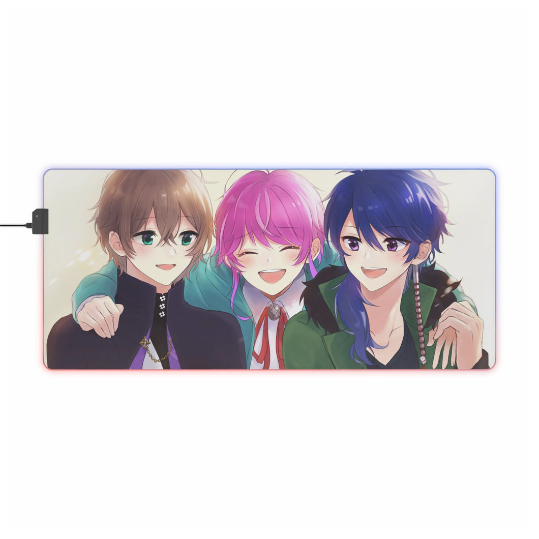 Tapis de souris LED RVB Hypnosis Mic (tapis de bureau)