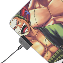 Load image into Gallery viewer, One Piece Monkey D. Luffy, Roronoa Zoro, Sanji, Nico Robin, Tony Tony Chopper RGB LED Mouse Pad (Desk Mat)
