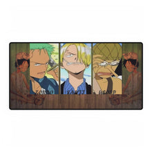 Charger l&#39;image dans la galerie, Tapis de souris (tapis de bureau) Luffy, Zorro, Sanji et Ussop par WB KHOSKI
