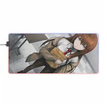 Cargar imagen en el visor de la galería, Alfombrilla de ratón con LED RGB Makise Kurisu (alfombrilla de escritorio)
