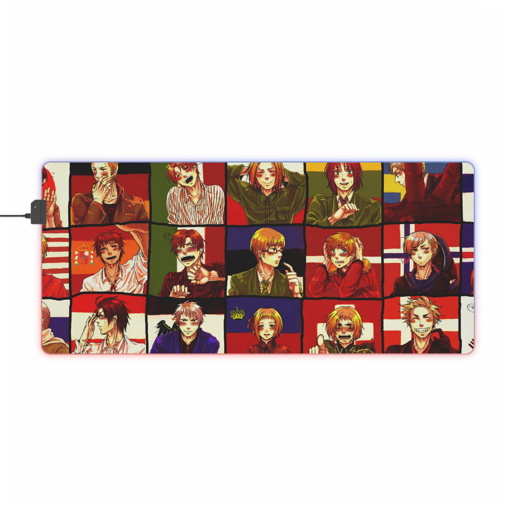 Axis Powers: Hetalia RGB LED Mouse Pad (Desk Mat)