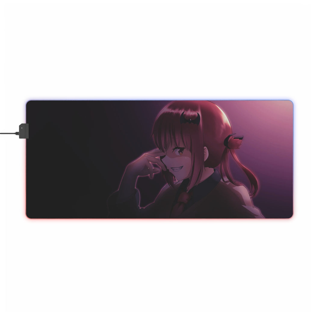 Gabriel DropOut Satanichia Kurumizawa Mcdowell RGB LED Mouse Pad (Desk Mat)