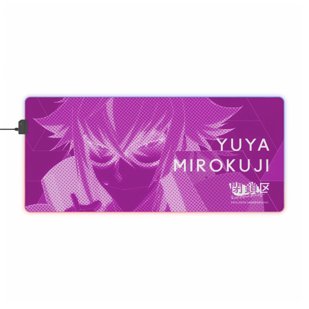 Yuya Mirokuji RGB LED Mouse Pad (Desk Mat)