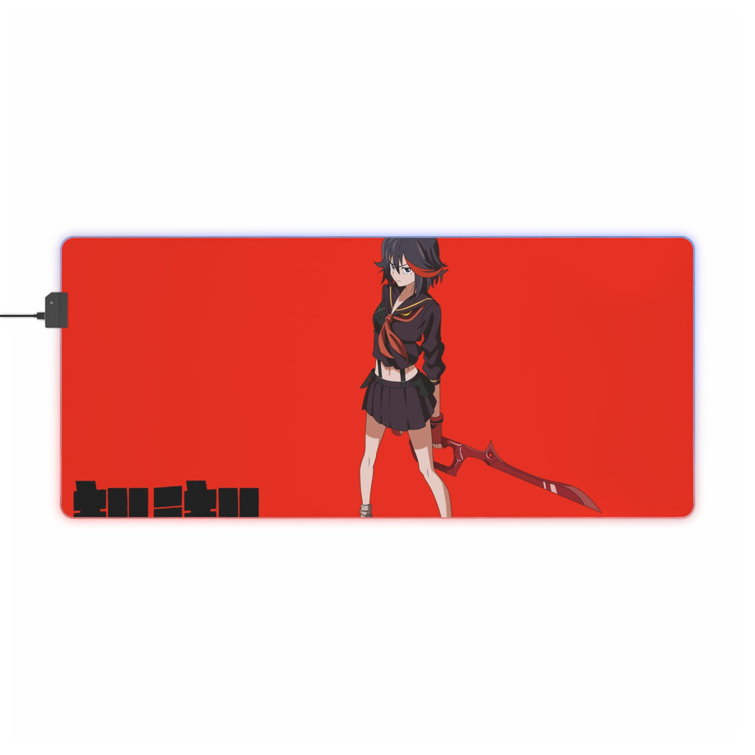 Tapis de souris LED RVB Kill La Kill (tapis de bureau)