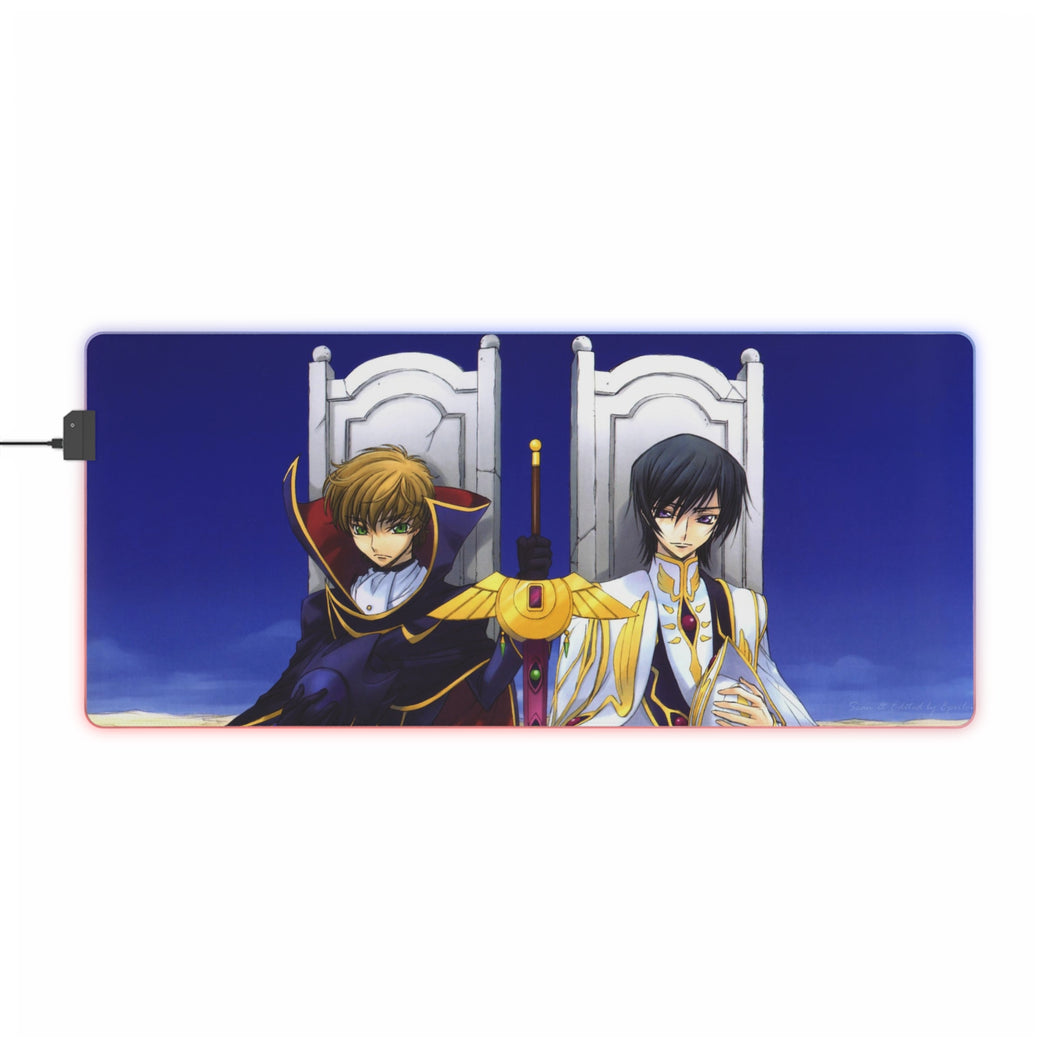 Lelouch Lamperouge RGB LED Mouse Pad (Desk Mat)