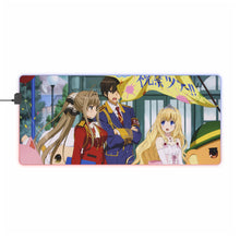 Cargar imagen en el visor de la galería, Amagi Brilliant Park Isuzu Sento, Seiya Kanie, Latifa Fleuranza, Tiramie, Moffle RGB LED Mouse Pad (Desk Mat)
