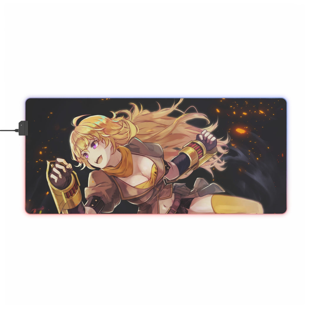 Tapis de souris LED RGB Anime RWBY (tapis de bureau)