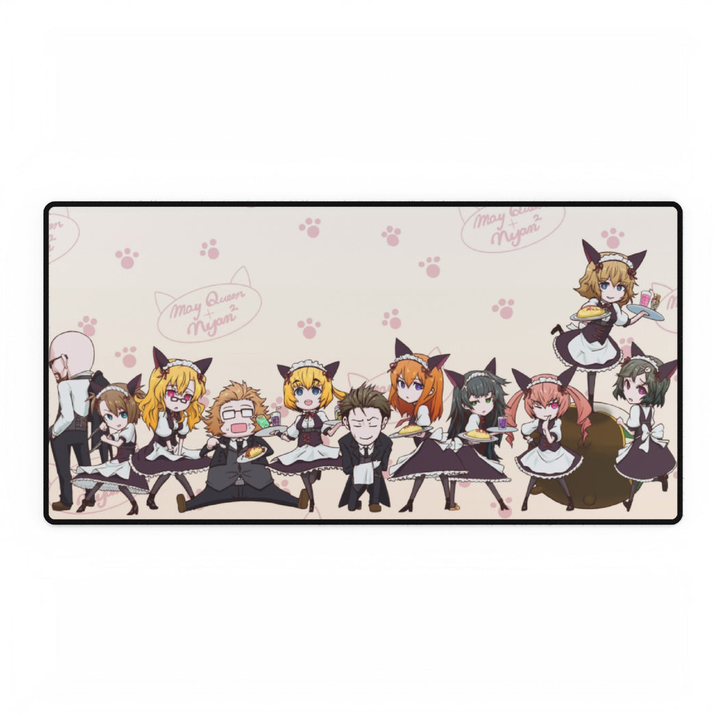 Tapis de souris (tapis de bureau) May Queen's Cafe Heaven